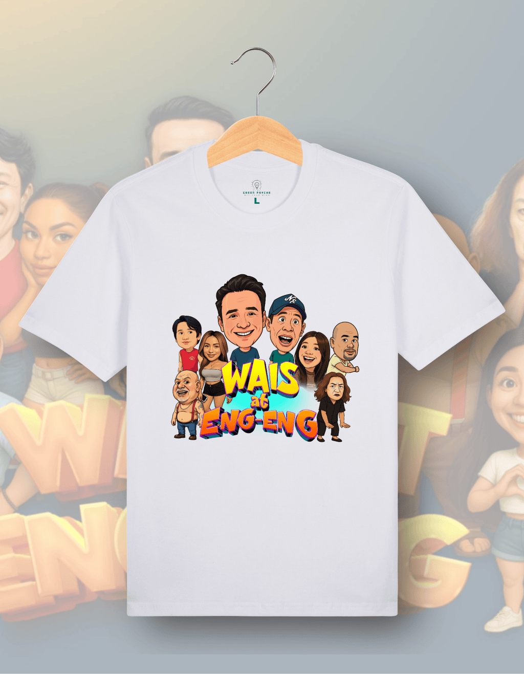 Wais at Engeng casts cotton blended t-shirt