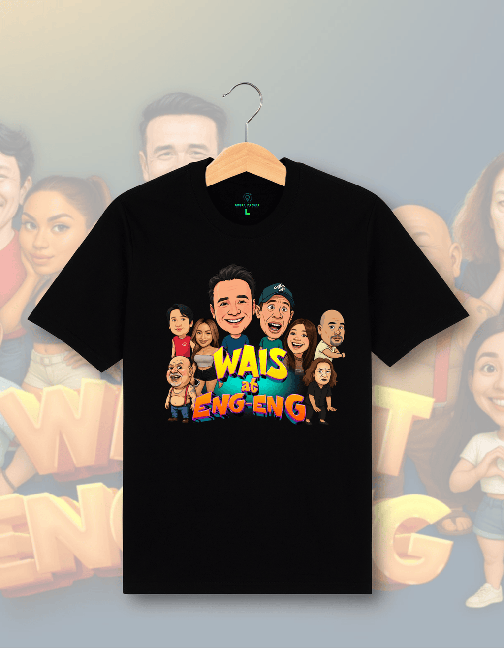 Wais at Engeng casts cotton blended t-shirt