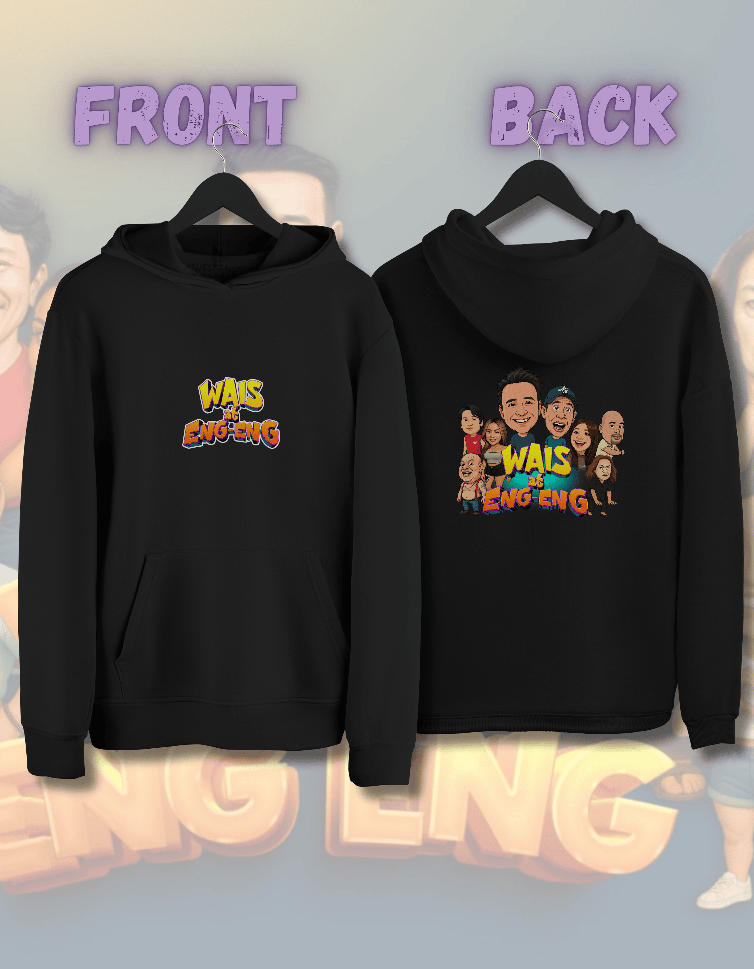 Wais at Engeng Casts Hoodie