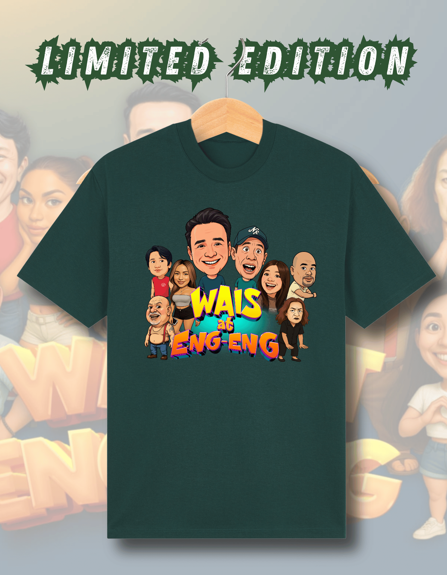 Wais at Engeng casts limited edition green